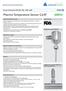 Pharma Temperature Sensor G3/8