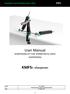 KMFS. User Manual. sharpener SHARPENING KIT FOR SYMMETRICAL KNIFE SHARPENING KMFS SHARPEN YOUR KNIVES LIKE A PRO - 1 -