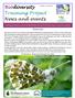 Biodiversity Training Project News and events