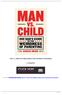 Man vs. Child: One Dads Guide to the Weirdness of Parenting. by Doug Moe
