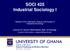SOCI 425 Industrial Sociology I