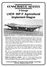 LNER IMP P Agricultural Implement Wagon