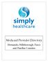 Medicaid Provider Directory. Hernando, Hillsborough, Pasco and Pinellas Counties