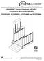 PASSPORT Vertical Platform Lift (VPL) Installation Manual for Models