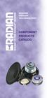 SOUND COMPONENT PRODUCTS CATALOG