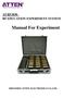 Manual For Experiment