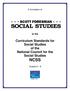 Curriculum Standards for Social Studies of the National Council for the Social Studies NCSS