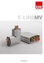 E-LINEMV. Medium Voltage Busbar Systems.