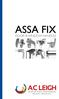 ASSA FIX DOOR & WINDOW HANDLES ARCHITECTURAL IRONMONGERS SECURITY SPECIALISTS