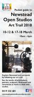 Pocket guide to Newstead Open Studios & March