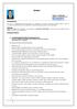 Résume. Key Responsibilities and Achievements: TADELA. SIVAKUMAR Mobile: (+91)