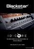 ID:CORE STEREO 100 & ID:CORE STEREO 150. Owner s Manual. Designed and Engineered by Blackstar Amplification UK
