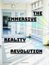 LEARNING TECHNOLOGIES THE. Immersive. Reality. Revolution