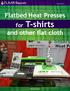 Flatbed Heat Presses. and other flat cloth