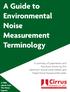 A Guide to Environmental Noise Measurement Terminology