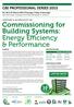 Commissioning for Building Systems: Energy Efficiency & Performance