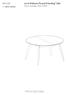ercol Shalstone Round Extending Table Stock number: