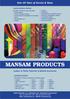 Over 60 Years of Service & Value MANSAM PRODUCTS. Leaders in Plastic Materials & Related Accessories