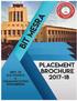 Dept. of electronics & communictation engineering PLACEMENT BROCHURE
