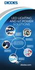 LED LIGHTING AND IoT POWER SOLUTIONS