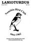 LANIOTURDUS. Volume 48 No 2 May Journal of the Namibia Bird Club