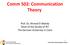 Comm 502: Communication Theory