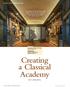 Creating a Classical Academy