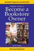 Become a Bookstore Owner