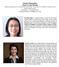 Speaker Biographies Expert Group Meeting Yu Ping Chan Scarlet Cronin