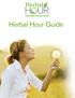 Herbal. Herbal Hour Guide