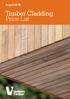 August Timber Cladding Price List