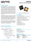 QPB9324SR. High Power Switch LNA Module. Product Overview. Key Features. Functional Block Diagram. Applications. Ordering Information