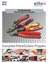 Professional. Pliers/Cutters & Crimpers. Complete Pliers/Cutters Program