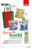 1 Make your own shopping tote by recycling plastic bags. world ONE BAG AT A TIME!