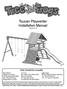 Toucan Playcenter Installation Manual Version 1B.18
