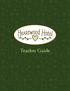 Teacher Guide. The Heartwood Hotel By Kallie George   Art Stephanie Graegin