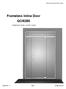 Frameless Inline Door QCI5250