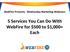 WebFire Presents: Wednesday Marke2ng Webinars. 5 Services You Can Do With WebFire for $500 to $1,000+ Each