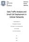 Data Traffic Analysis and Small Cell Deployment in Cellular Networks