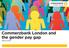 Commerzbank London and the gender pay gap. March 2018