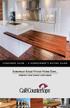 c o n s u m e r guide - a homeowner s buying guide European Solid Wood Work Tops perfect for today s kitchens