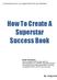 How To Create A Superstar Success Book