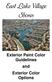 East Lake Village Shores. Exterior Paint Color Guidelines and Exterior Color Options