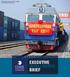 A Silk Road train sets off from China for markets in Central Asia ExEcutivE intelligence BRiEF