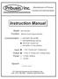 Instruction Manual RCI-100-XXX. Remote Control Signal Interface