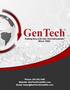 GenTechTM. Putting New Life Into Old Instruments Since 1996! Phone: Website: GenTechScientific.com