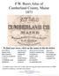 F.W. Beers Atlas of Cumberland County, Maine 1871