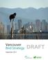 Vancouver Bird Strategy