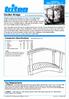 Garden Bridge. c D E. All dimensions are in mm- Arch Tread Handrail' Post Reinforcement brace. Written & designed by David Watkins.