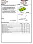 SMCTAC65N16 Solidtron TM N-MOS VCS, Bare Die Data Sheet (Rev 0-10/28/10)